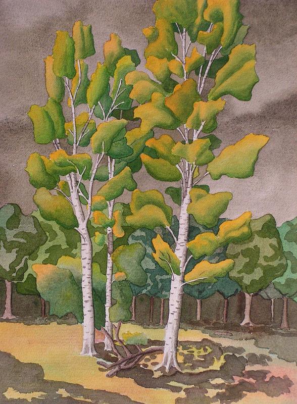 Königsforst 2, 1988, Aquarell, 30x40.jpg